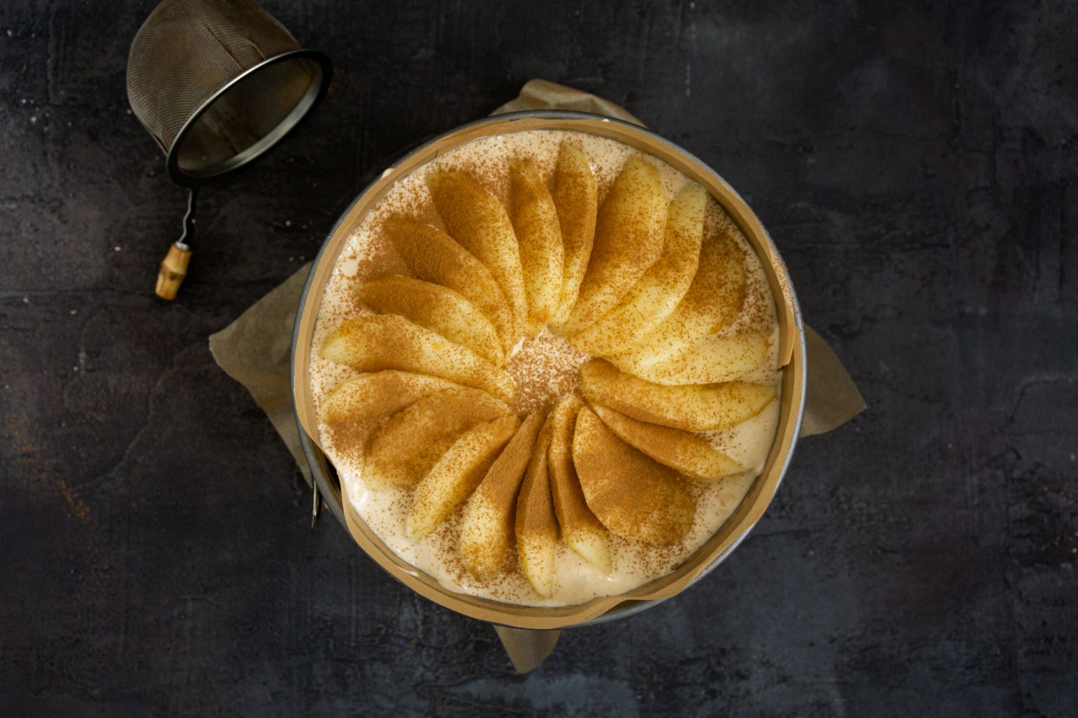 Sprinkle with cinnamon