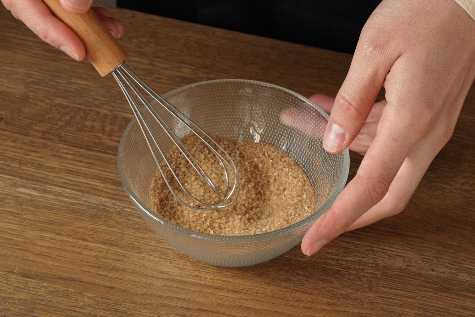 Brown sugar mixed with spices